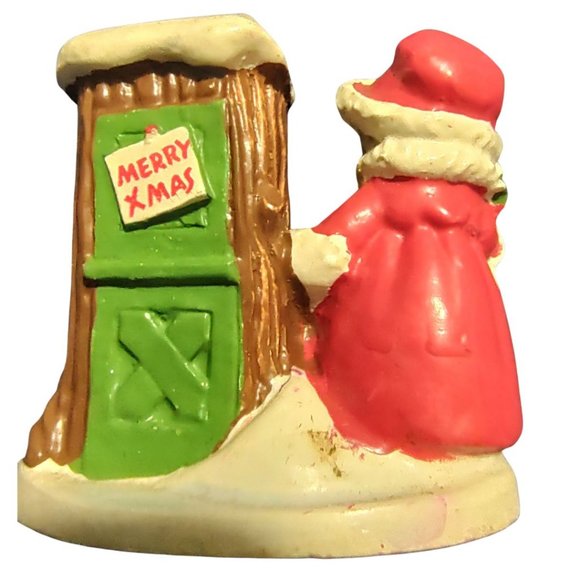 Vintage *AVON*THE GIFT COLLECTION Forest Friends Shopping For Treats Mini - Picture 2 of 3